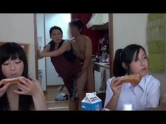 Amateur, Asiático, Morena, Familia, Sexo duro, Japonés, Al aire libre, Estudiante